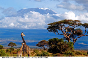 Best honeymoon destination, Mount Kilimanjaro Tanzania