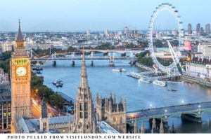 Best honeymoon destination, London, England