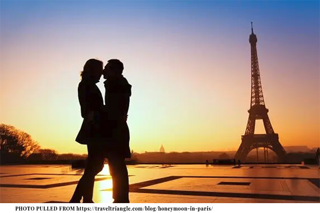 Best honeymoon destination, Paris